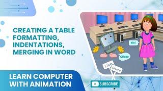 Basics of Computers | Microsoft Word Formatting Tutorial | Formatting Word Documents [ Animation ]