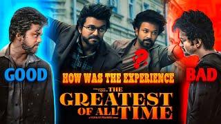 The greatest of all time my experience | The goat movie GOOD or BAD | #thegoat #vijay