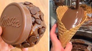 So Yummy Chocolate MELTED Cake Recipe | Oddly Satisfying Chocolate Cake Video Compilation | Mr.Chef