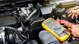 How to check voltage on a car battery