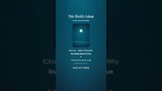 This World’s Asleep