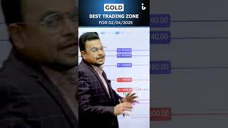 Gold For Tomorrow Top & Bottom for 02/04/2025 by Amit jain #gold #trading #commoditymarket #levels