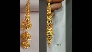 beautiful gold Jhumka design/gold  earrings design