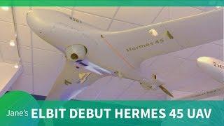 Paris Air Show 2019: Elbit Systems debut their latest HERMES 45 UAV