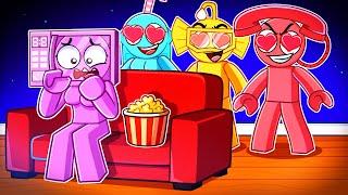 ONE SPRUNKI at an ALL YANDERE Movie Night!