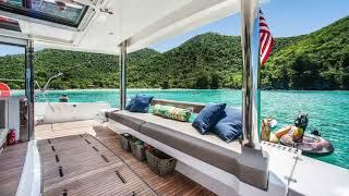 54' Bali Yacht Charter Catamaran Permabear Caribbean Vacations