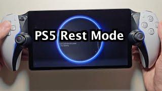 PlayStation Portal How to Make PS5 Enter Rest Mode (2 Ways)