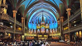 Inside Montreal’s STUNNING Notre-Dame Basilica (1829)