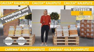 CALCEA® Kalkputz & CAREMA® Kalk-Lehmputz - OTTERBEIN Produktspot und Anwendungsvideo