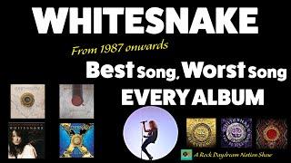 Whitesnake from 1987: Best song, Worst song, Every Album