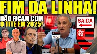 FIM DA LINHA! ELES NÃO FALAM, MAS NÃO FICAM COM O TITE EM 2025!