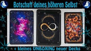  Botschaft deines höheren Selbst +unboxing Kartendecks Auswahlorakel  Tarotzeitlos