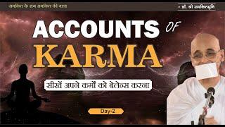 24 सितम्बर 24 I Accounts of Karma  - Day- 2 -Dr.Samkit Muniji M.S. live