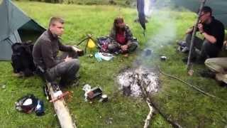 Bushcraftlager in der Jachenau  / New Bushcraft Place in Bavaria