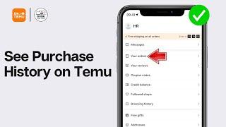 How Do I See My Purchase History on Temu (EASY)