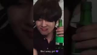 #bts #btsarmy #viral #v v drinks