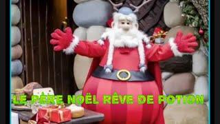 Le père Noël rêve de potion ( défilé de Noël parc Astérix)