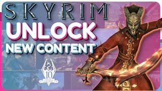 Skyrim Anniversary: How To UNLOCK ALL NEW CONTENT