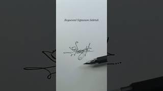 Sehrish Signature Design | Duck Style S Signsture