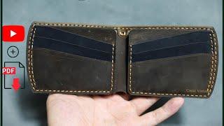 Cool leather bifold wallet pattern pdf download