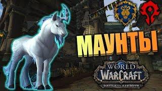 НАГРАДА ЗА 400 МАУНТОВ И ЗА 100 РЕПУТАЦИИ В BATTLE FOR AZEROTH