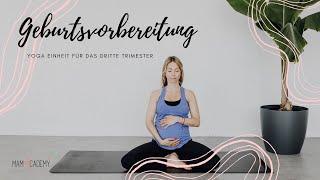 Schwangerschaftyoga | 27 Minuten Geburtsvorbereitung | 3. Trimester