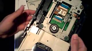 How to open up a PC's internal optical drive (CD-ROM, DVD-ROM, CD or DVD writer (burner), etc.)