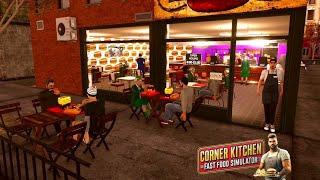 Seating Makes Customers Happier ~ Corner Kitchen Fast Food Simulator