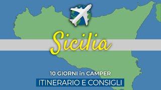 SICILIA in Camper | Diario di viaggio e itinerario