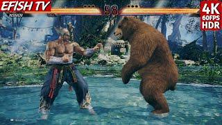 Heihachi vs Kuma (Hardest AI) - Tekken 8