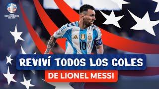 LIONEL MESSI no para de hacer GOLES!  Reviví todos los goles de Messi en la CONMEBOL Copa América™