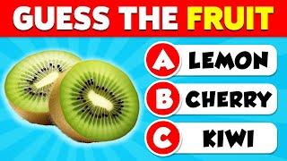 Guess the Fruit Quiz (Easy, Medium Hard, Impossible) 