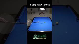 Aiming with Your Cue