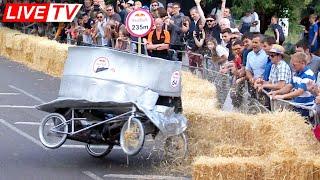 We Crashed badly in the Redbull Soapbox London