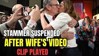 Just now  Video clip of confession  Kier starmer wife played by labour party Kier starmer Suspended