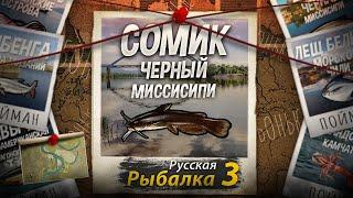 "Мутант" Сомик Чёрный. Миссисипи. Русская Рыбалка 3.