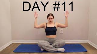 Day #11 New Years 30 Day Workout Challenge - Arms/Back 20 Min Pilates At Home No Equipment