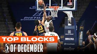 G League's Top Blocks Of The Month - December 2024