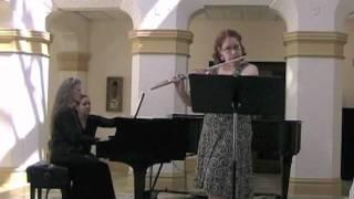 Fantaisie Melancolique by Mathieu-Andre Reichert - performed by Kristen Stoner, flute - Part 2/2