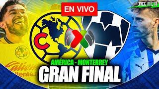 ASÍ FUE LA VICTORIA DE AMÉRICA SOBRE MONTERREY en la FINAL DE IDA - LIGA MX 2024