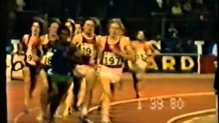 Steve Ovett Mile(3.51.56)1980 Ivo Van Damme Memorial,Brussels