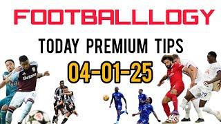 Football prediction today 04/01/25 today soccer tips | today betting tips #prediction #betting