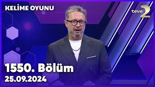 Kelime Oyunu 1550. Bölüm | 25 Eylül 2024