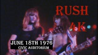 Rush  - 8mm - 4K video - June 18, 1976 Oshawa Ontario Canada 2112 tour