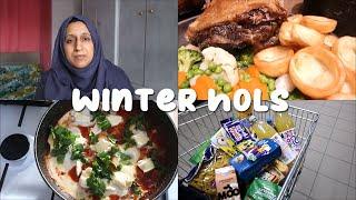 winter hols & what we've been eating