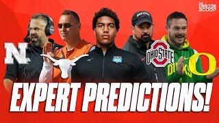 No. 1 OT Brandon Baker Commitment Coming!!! | Expert Predictions | Oregon, Texas, Nebraska, Buckeyes