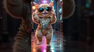 Dudi Dudi Dam Dam Cat Dance #kids #cat