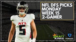 NFL DFS Picks for Week 15 Monday Night Football: FanDuel & DraftKings Lineup Advice