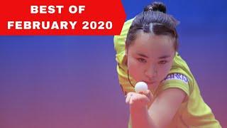 Best table tennis points february 2020
