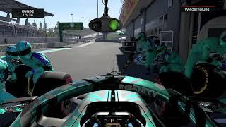 F1 2021 AI driving into SC